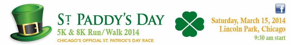 St. Paddy's Day 5K & 8K Run/Walk